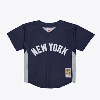 Men's Mitchell & Ness CC Sabathia Navy New York Yankees 2009 Authentic Batting Practice Jersey