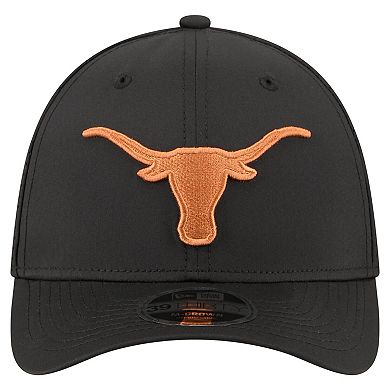 Men's New Era Black Texas Longhorns 39THIRTY M-Crown Flex Fit Hat