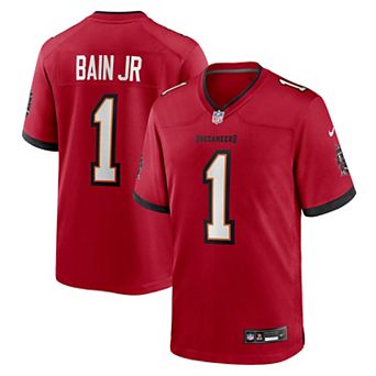 Men's Nike Red Tampa Bay Buccaneers Rueben Bain Jr. Team Game Jersey