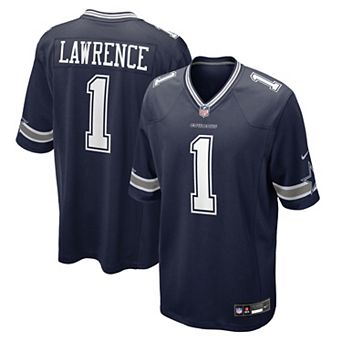 Men's Nike Navy Dallas Cowboys Malachi Lawrence Team Game Jersey