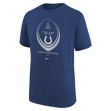 Youth Nike Royal Indianapolis Colts Icon Legend Dri-FIT T-Shirt