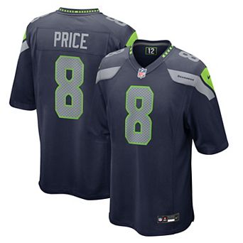 Men's Nike Jadarian Price College Navy Seattle Seahawks 2026 NFL Draft First Round Pick No. 32 Team Game Jersey