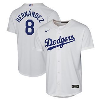 Youth Nike Enrique Hern ndez White Los Angeles Dodgers Home Baseline Jersey