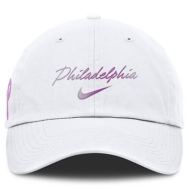 Men's Nike White Philadelphia Phillies Mother ۪s Day Club Adjustable Hat