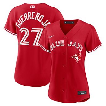 Women's Nike Vladimir Guerrero Jr. Red Toronto Blue Jays Canada Day Replica Jersey