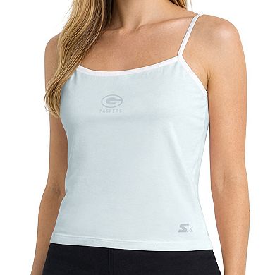Women's Starter Mint Green Bay Packers Camisole Top