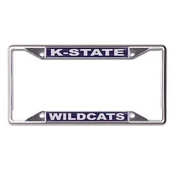 WinCraft Kansas State Wildcats Printed Metal License Plate Frame