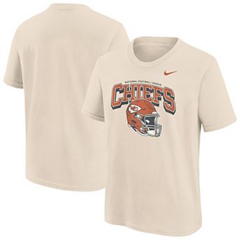 Youth Nike Natural Kansas City Chiefs Easy Lane T-Shirt
