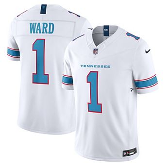 Men's Nike Cameron Ward White Tennessee Titans Vapor F.U.S.E. Sewn Down Limited Jersey