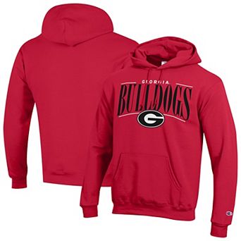 Men's Champion Red Georgia Bulldogs Team Pride Powerblend Hoodie
