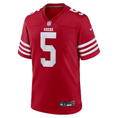Men's Nike Mike Evans Scarlet San Francisco 49ers Game Jersey