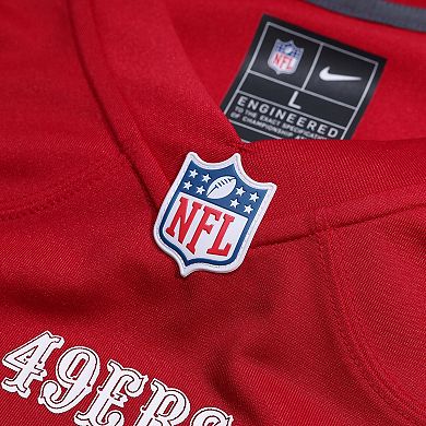 Men's Nike Mike Evans Scarlet San Francisco 49ers Game Jersey
