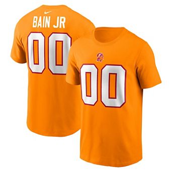 Men's Nike Rueben Bain Jr. Creamsicle Tampa Bay Buccaneers Name & Number T-Shirt