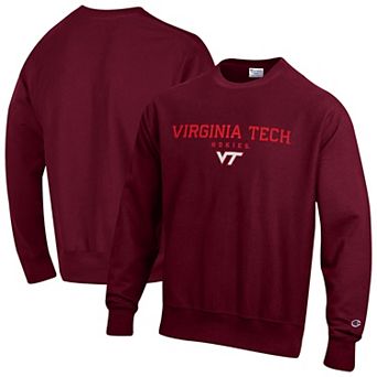 Men's Champion Maroon Virginia Tech Hokies Relentless Reverse Weave Sweatshirt