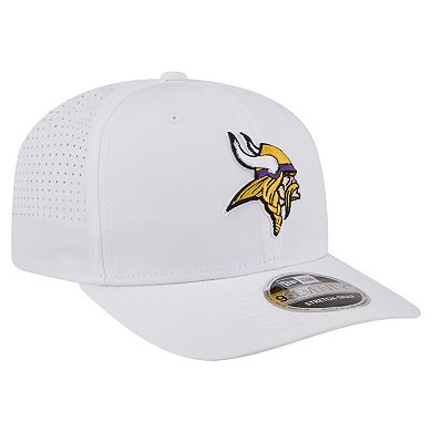 Men's New Era White Minnesota Vikings Name Plate 9SEVENTY Adjustable Hat