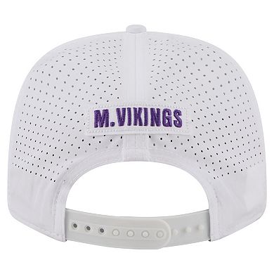 Men's New Era White Minnesota Vikings Name Plate 9SEVENTY Adjustable Hat