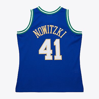 Dirk Nowitzki Dallas Mavericks Royal 1998 Swingman Jersey
