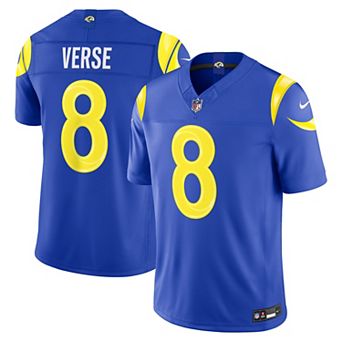 Men's Nike Jared Verse Royal Los Angeles Rams Vapor F.U.S.E. Sewn Down Limited Jersey