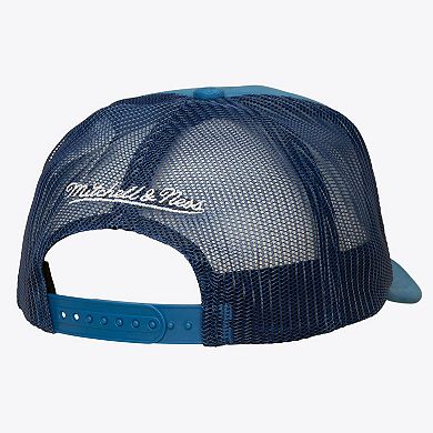 Men's Mitchell & Ness Blue Washington Capitals Head Coach Trucker Adjustable Hat