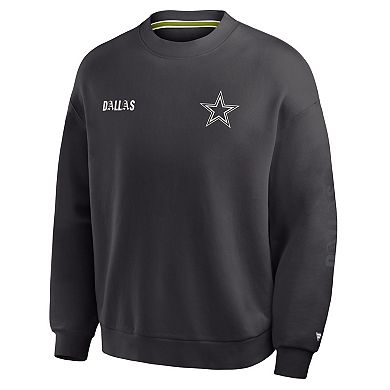 Men's Fanatics Black Dallas Cowboys Oversized Type Play Multi Sweatshirt
