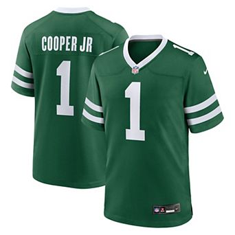 Men's Nike Green New York Jets Omar Cooper Jr. Team Game Jersey
