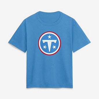 Women's Fanatics Light Blue Tennessee Titans Essential Legacy T-Shirt