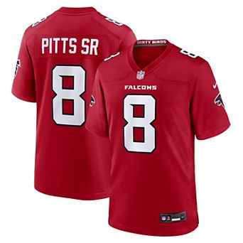Men's Nike Kyle Pitts Sr. Red Atlanta Falcons Game Jersey