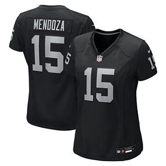 Women's Nike Fernando Mendoza Black Las Vegas Raiders Team Game Player Jersey