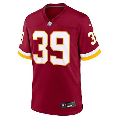 Men's Nike Jeremy Reaves Burgundy Washington Commanders Game Jersey