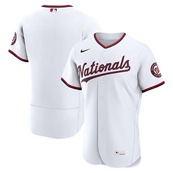 Men's Nike White Washington Nationals Home Authentic Jersey