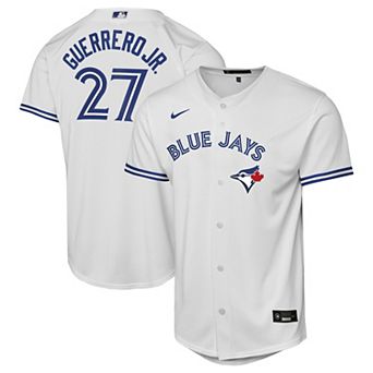 Youth Nike Vladimir Guerrero Jr. White Toronto Blue Jays Home Baseline Jersey