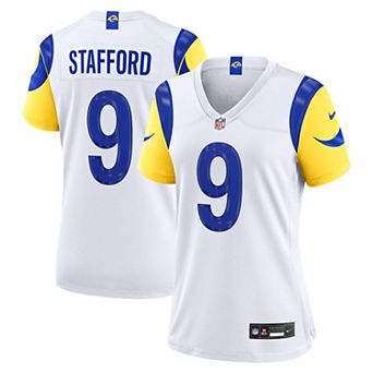 Women's Nike Matthew Stafford White Los Angeles Rams Game Jersey