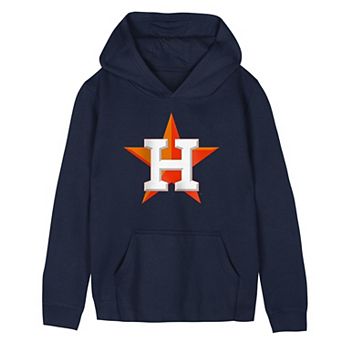 Preschool Outerstuff Navy Houston Astros Primary Logo Fleece Hoodie