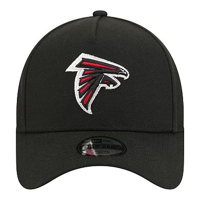 Youth New Era Black Atlanta Falcons 9FORTY A-Frame Adjustable Hat