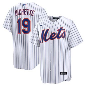 Men's Nike Bo Bichette White New York Mets Home Replica Jersey