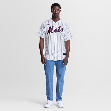 Men's Nike Bo Bichette White New York Mets Home Replica Jersey