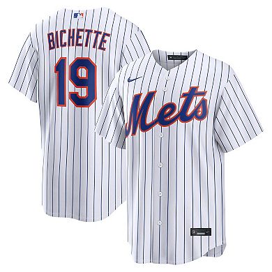Men's Nike Bo Bichette White New York Mets Home Replica Jersey