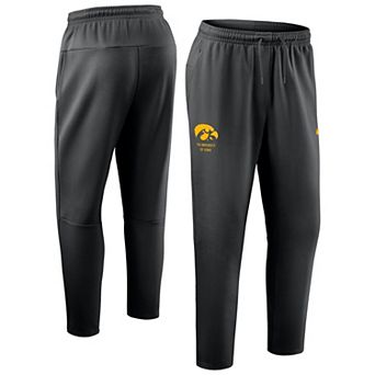Men's Nike Black Iowa Hawkeyes Primary Dri-FIT Taper Pants