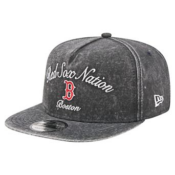 Men's New Era Black Boston Red Sox City Slogan A-Frame 9FIFTY Snapback Hat