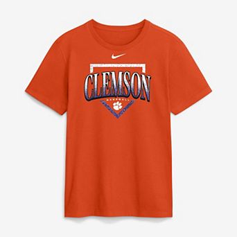 Men's Nike Orange Clemson Tigers Baseball Club T-Shirt