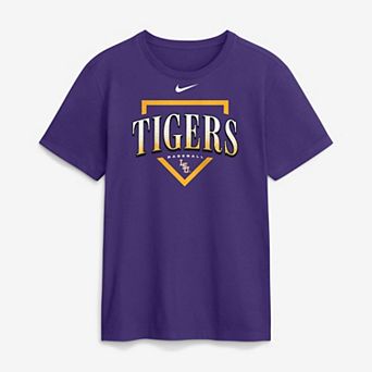 Men's Nike Purple LSU Tigers Baseball Club T-Shirt