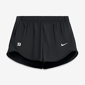 Women's Nike Black Duke Blue Devils Tempo Mid-Rise Dri-FIT Shorts