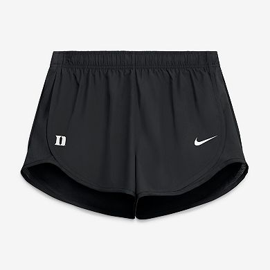 Women's Nike Black Duke Blue Devils Tempo Mid-Rise Dri-FIT Shorts