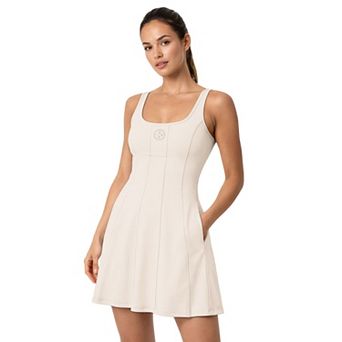 Women's Starter Cream Pittsburgh Steelers Pastels Dress