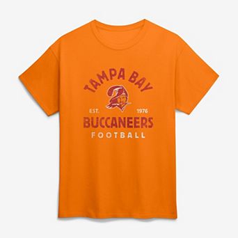 Men's Logo Athletic Orange Tampa Bay Buccaneers Vintage Arch T-Shirt