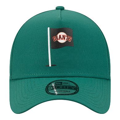 Men's New Era Green San Francisco Giants Pin Seeker 9FORTY A-Frame Adjustable Hat