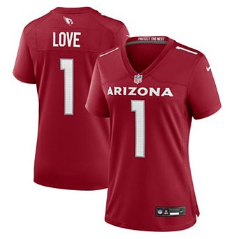 Women's Nike Jeremiyah Love Cardinal Arizona Cardinals Game Jersey