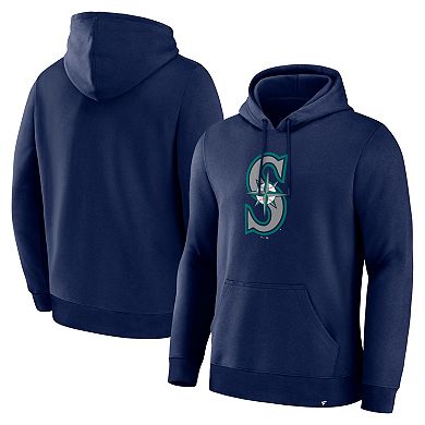 Men's Fanatics Navy Seattle Mariners Primary Logo Legacy Hoodie