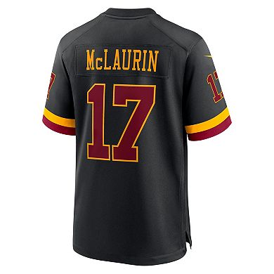 Hail Raiser Men's Nike Terry McLaurin Black Washington Commanders Alternate Game Jersey