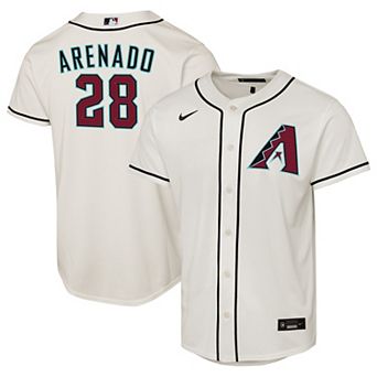 Men's Nike Nolan Arenado White Arizona Diamondbacks Home Replica Jersey